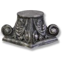 Gothic Case Cap. Candleholder - Fiberglass - Outdoor Statue