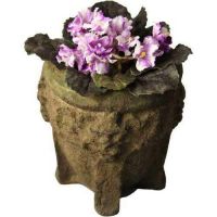 Grape Pot 7 Inch Fiber Stone Resin Indoor/Outdoor Statue/Sculpture