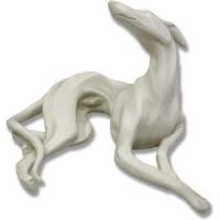 Greyhound (Laying) - Fiberglass - Indoor/Outdoor Garden Statue