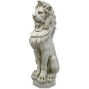 Guardian Lion Set 31in. - Fiberglass - Indoor/Outdoor Statue