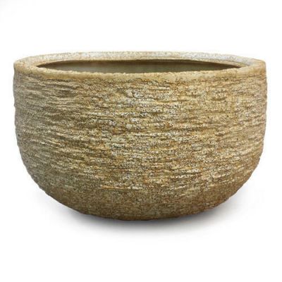 Harden Pot Large 13in. A Fiber Stone Resin Indoor/Outdoor Statue -  - FS62048A