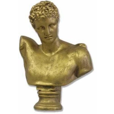 Hermes Bust 9in. Fiberglass - Indoor/Outdoor Statue/Sculpture -  - HT1127H