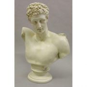 Hermes Bust Large 31in. - Fiberglass - Indoor/Outdoor Statue