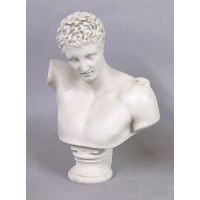 Hermes Bust Small 13in. Fiberglass - Indoor/Outdoor Statue