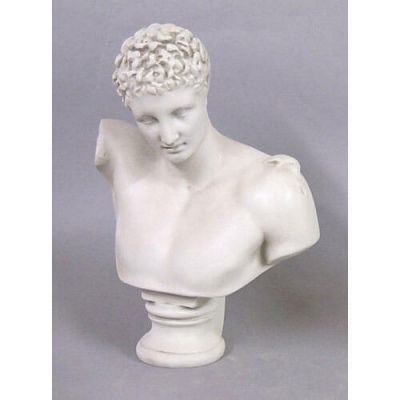 Hermes Bust Small 13in. Fiberglass - Indoor/Outdoor Statue -  - T158