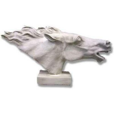 Horse Head (Against The Wind) - Fiberglass Resin - Outdoor Statue -  - T38693