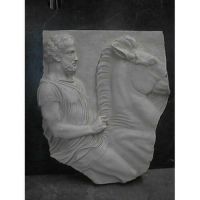 Horseman Fragment(The Met)26in. - Fiberglass Resin - Outdoor Statue