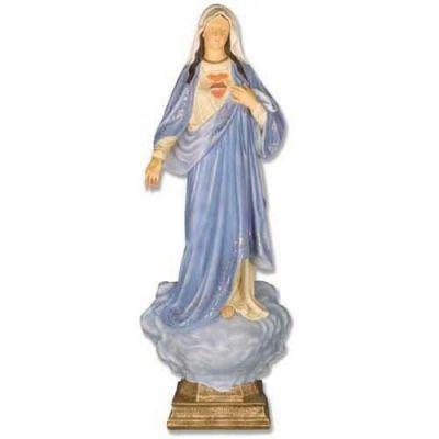 Immaculate Heart Of Mary - 39in. Realistic Fiberglass Resin - Statue -  - F68747RLC