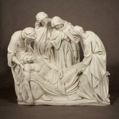 Jesus Is Buried Station 14 - Fiberglass - Indoor/Outdoor Statue -  - F7463