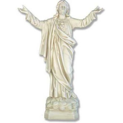 Jesus Sacred Heart Blessing 30in. High Fiberglass In/Outdoor Statue -  - F7074