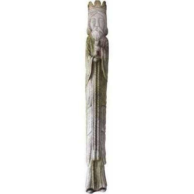 King Thin 43in. - Fiberglass - Indoor/Outdoor Statue/Sculpture -  - F8461K
