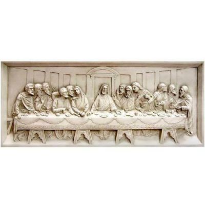 Last Supper Wall Relief 25in. - Fiberglass - Wall Art -  - F9504