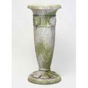 Lina Pedestal 30in. - Fiber Stone Resin - Indoor/Outdoor Garden Statue