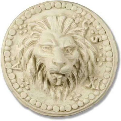 Lion Coin 12in. - Fiberglass - Indoor/Outdoor Statue/Sculpture -  - F00042