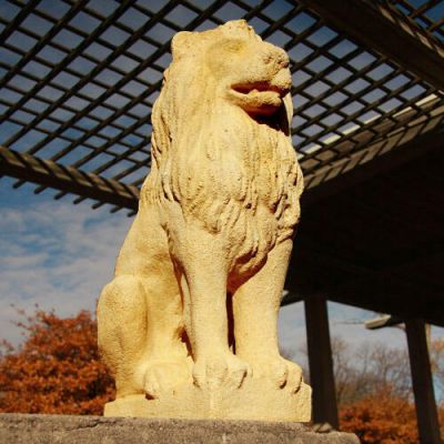 Lion Guard - Fiber Stone Resin - Indoor/Outdoor Statue/Sculpture -  - FS8689