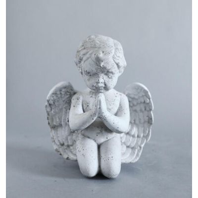 Little Prayer Fiber Stone Resin Indoor/Outdoor Garden Statue/Sculpture -  - FS564700