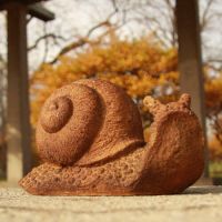 Little Snail - Fiber Stone Resin - Indoor/Outdoor Statue/Sculpture