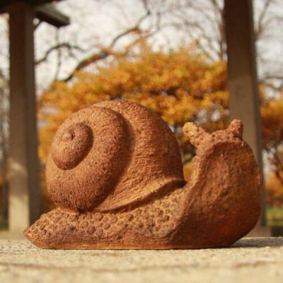 Little Snail - Fiber Stone Resin - Indoor/Outdoor Statue/Sculpture -  - FS8671
