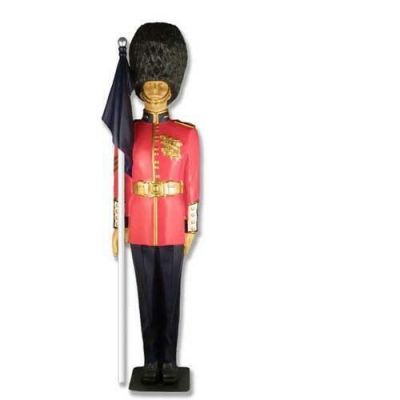 London Guard 81 Inch Fiberglass Indoor/Outdoor Statue/Sculpture -  - F7158