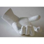 Male Left Hand 11in. Long - Fiberglass - Indoor/Outdoor Statue