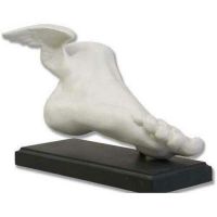 Mercury Foot On Flat Base - Fiberglass Resin - Indoor/Outdoor Statue