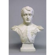 Napoleon Bust From France 29in. - Fiberglass - Outdoor Statue
