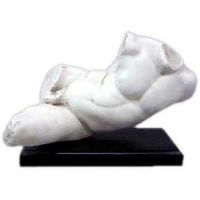 Nude Torso - Towney Marble Indoor/Outdoor Statue/Sculpture