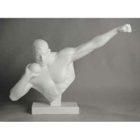 Olympic Shot Putter 25in. Fiberglass Indoor/Outdoor Statue