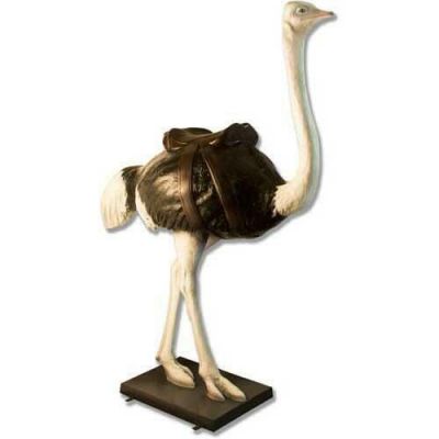 Ostrich 78in. - Fiberglass - Indoor/Outdoor Statue/Sculpture -  - FDS174