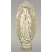 Our Lady Guadalupe w/Starburst 56in. Fiberglass Outdoor Statue