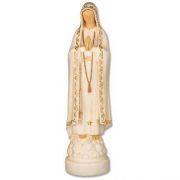 Our Lady Of Fatima 34in. Fiberglass - Indoor/Outdoor Statue