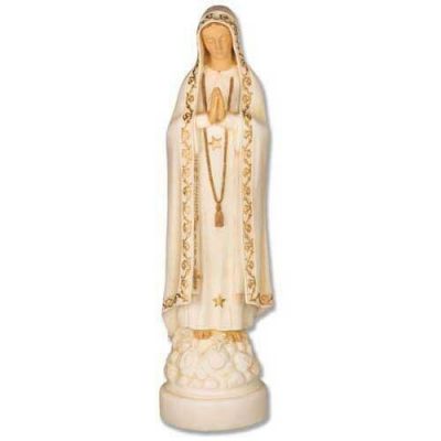 Our Lady Of Fatima 34in. Fiberglass - Indoor/Outdoor Statue -  - F9033RLC