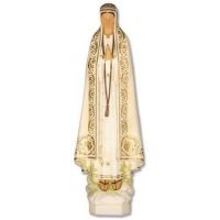 Our Lady Of Fatima 36in. Fiberglass - Indoor/Outdoor Statue
