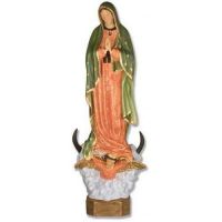 Our Lady Of Guadalupe - 32 In. High - Fiberglass - Statue