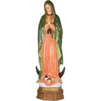 Our Lady Of Guadalupe - 53 In. Fiberglass Indoor Church Statue