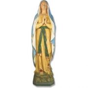 Our Lady Of Lourdes 71in. High - Fiberglass - Outdoor Statue