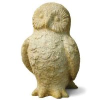 Owen Owl - Fiber Stone Resin - Indoor/Outdoor Garden Statue/Sculpture