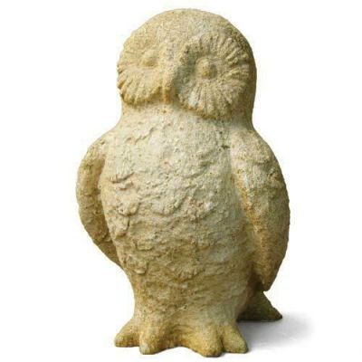Owen Owl - Fiber Stone Resin - Indoor/Outdoor Garden Statue/Sculpture -  - FS8728