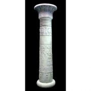 Papyrus Column 110in. - Fiberglass - Indoor/Outdoor Statue