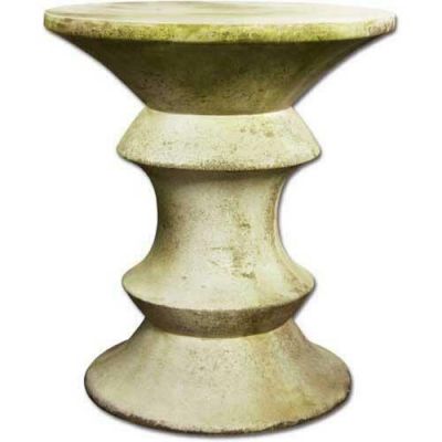 Pawn Stool Small 15in. - Fiber Stone Resin - Indoor/Outdoor Statue -  - FS715
