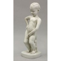 Peepee Boy Without Bowl Spitter 23in. - Fiberglass - Statue