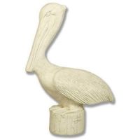 Pelican Decoy 27in. - Fiberglass - Indoor/Outdoor Garden Statue
