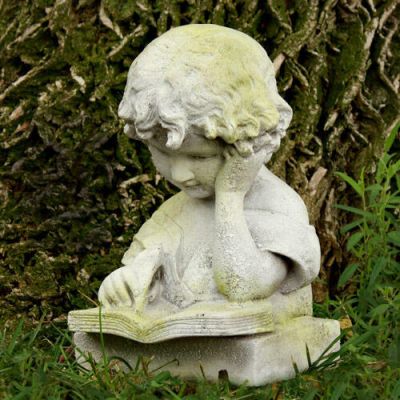 Pen Pal - Fiber Stone Resin - Indoor/Outdoor Garden Statue/Sculpture -  - FS8638