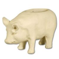 Pig Pot 9in. - Fiberglass - Indoor/Outdoor Statue/Sculpture