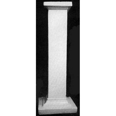 Plain Square Column 50in. - Fiberglass - Indoor/Outdoor Statue -  - F201