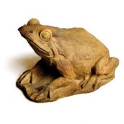 Pond Frog Fiber Stone Resin Indoor/Outdoor Garden Statue/Sculpture