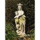 Queen & Child Of Heaven 27in. Fiberglass Outdoor Statue -  - F7398
