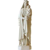 Queen Mary And Child 25in. High - Fiberglass - Outdoor Statue