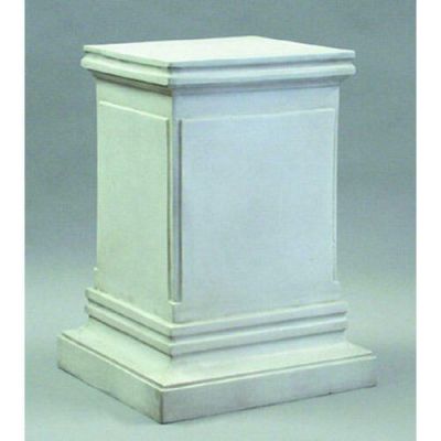 Rectangular Panel Pedestal 22x30in. - Fiberglass - Statue -  - F210
