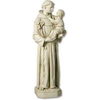 Saint Anthony 25in. (Separate Heads) - Fiberglass - Statue